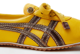 Tênis Onitsuka Tiger x Versace TAI-CHI Sakura Nappa Sneakers Brown Yellow Amarelo