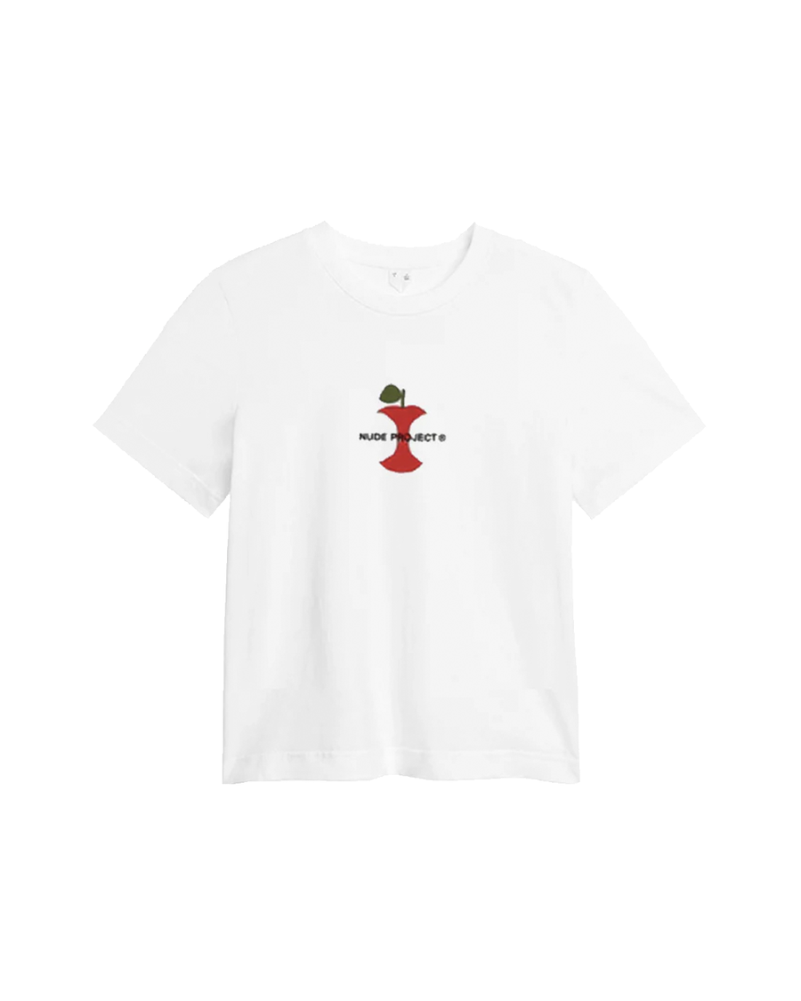 Camiseta Nude Project Apple White Branco