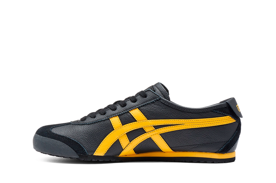 Tênis Onitsuka Tiger Mexico 66 Black Yellow Preto