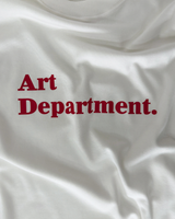 Camiseta Saint Studio Boxy Art Department Branco