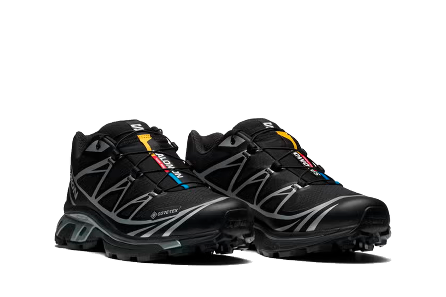 Tênis Salomon XT-6 Gore-Tex Black Silver Preto