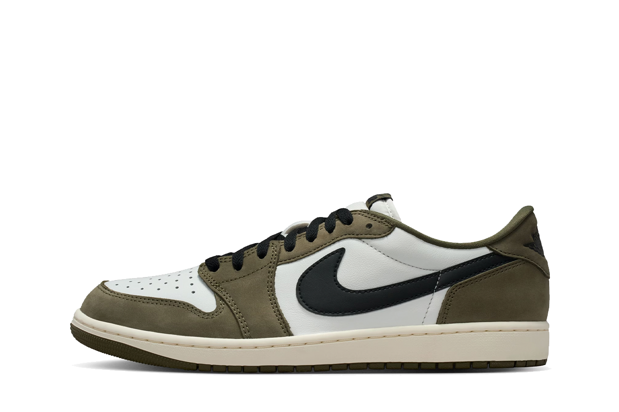 Tênis Nike Air Jordan 1 Low OG Olive Verde