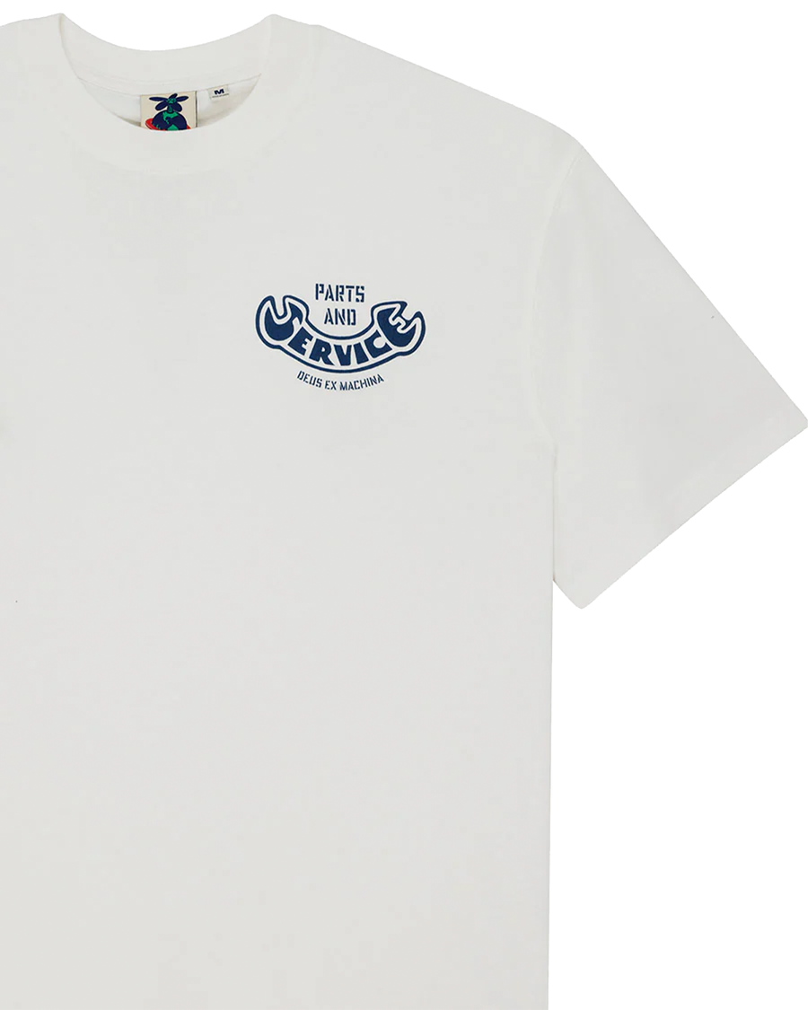 Camiseta Deus Ex Machina Oversized Ruff And Smooth White Branco