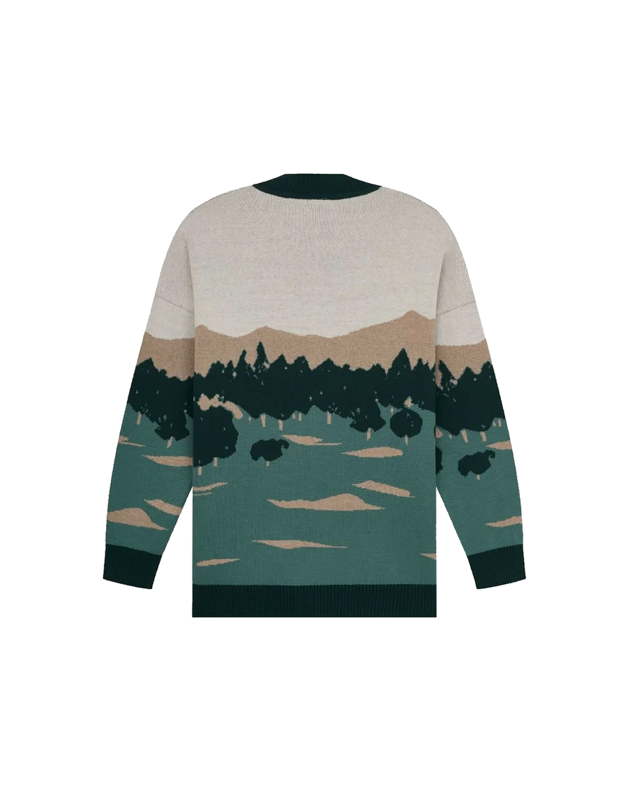 Cardigan Slyce Tricot First Course Landscape Bege