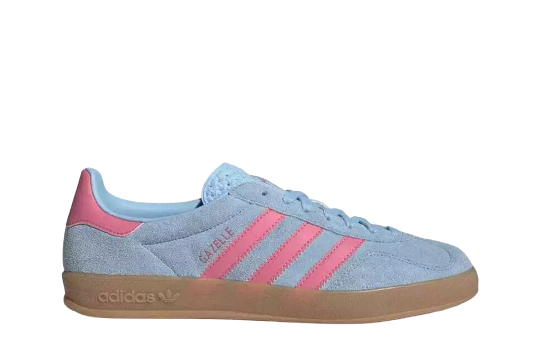 Tênis adidas Gazelle  Indoor Clear Sky Rose Tone Rosa