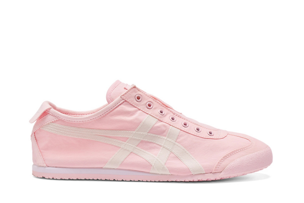 Tênis Onitsuka Tiger Mexico 66 Slip-On Pink Cream Rosa