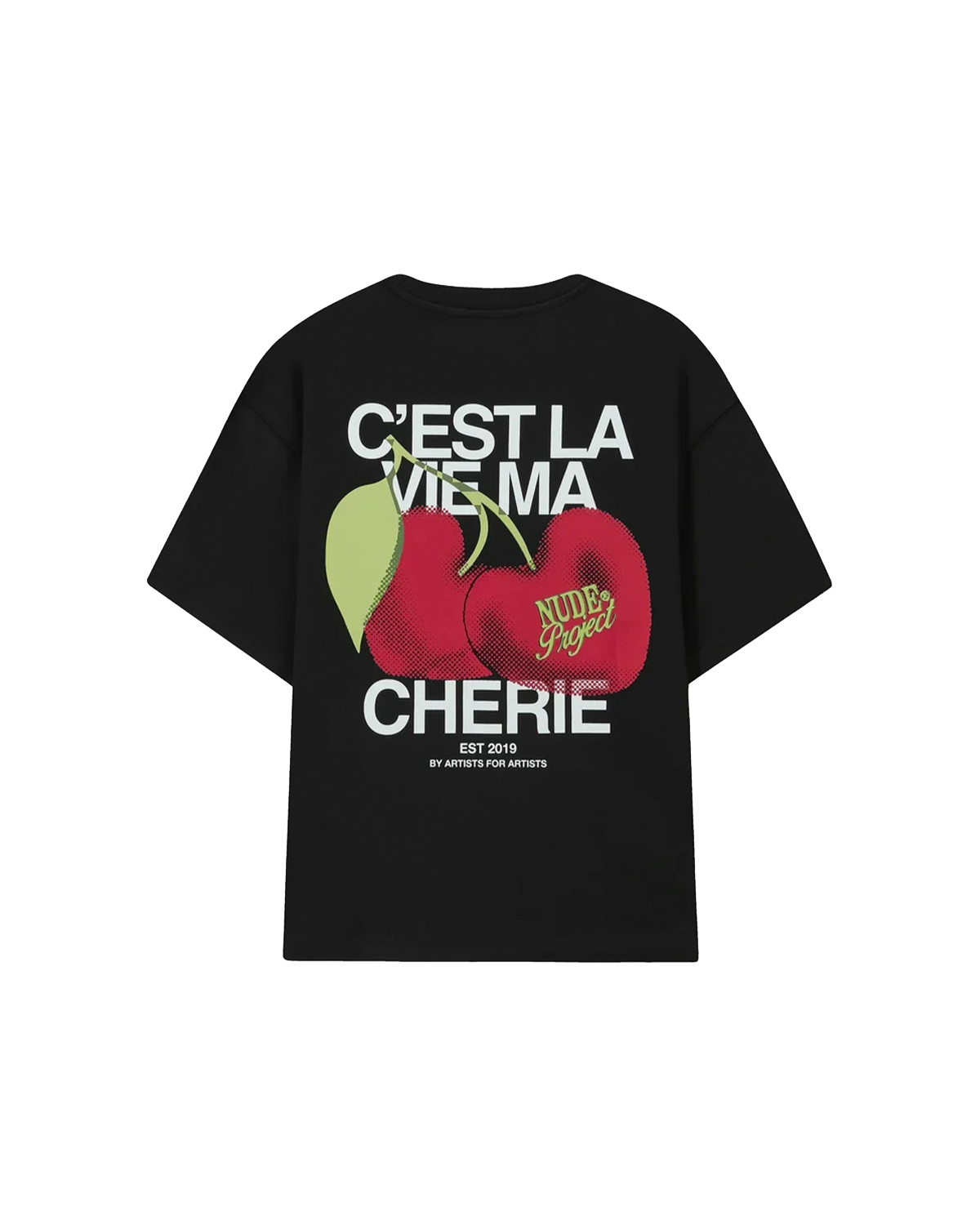 Camiseta Nude Project Ma Cherie Black Preto