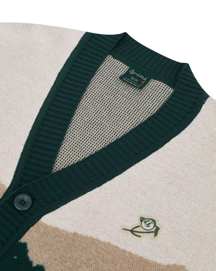 Cardigan Slyce Tricot First Course Landscape Bege