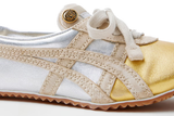 Tênis Onitsuka Tiger x Versace TAI-CHI Sakura Metallic Sneakers Silver Gold Prateado