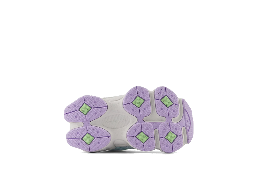 Tênis New Balance 9060 Lilac White Kids Roxo