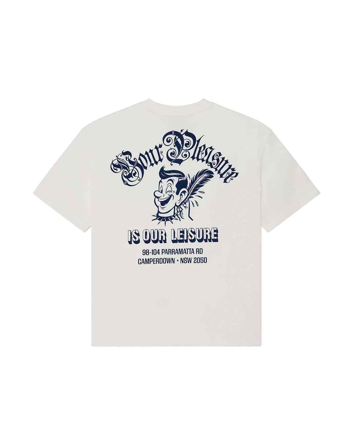 Camiseta Deus Ex Machina Oversized Ruff And Smooth White Branco