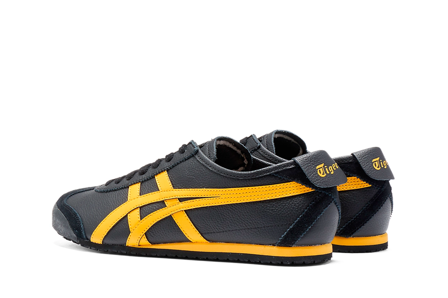 Tênis Onitsuka Tiger Mexico 66 Black Yellow Preto