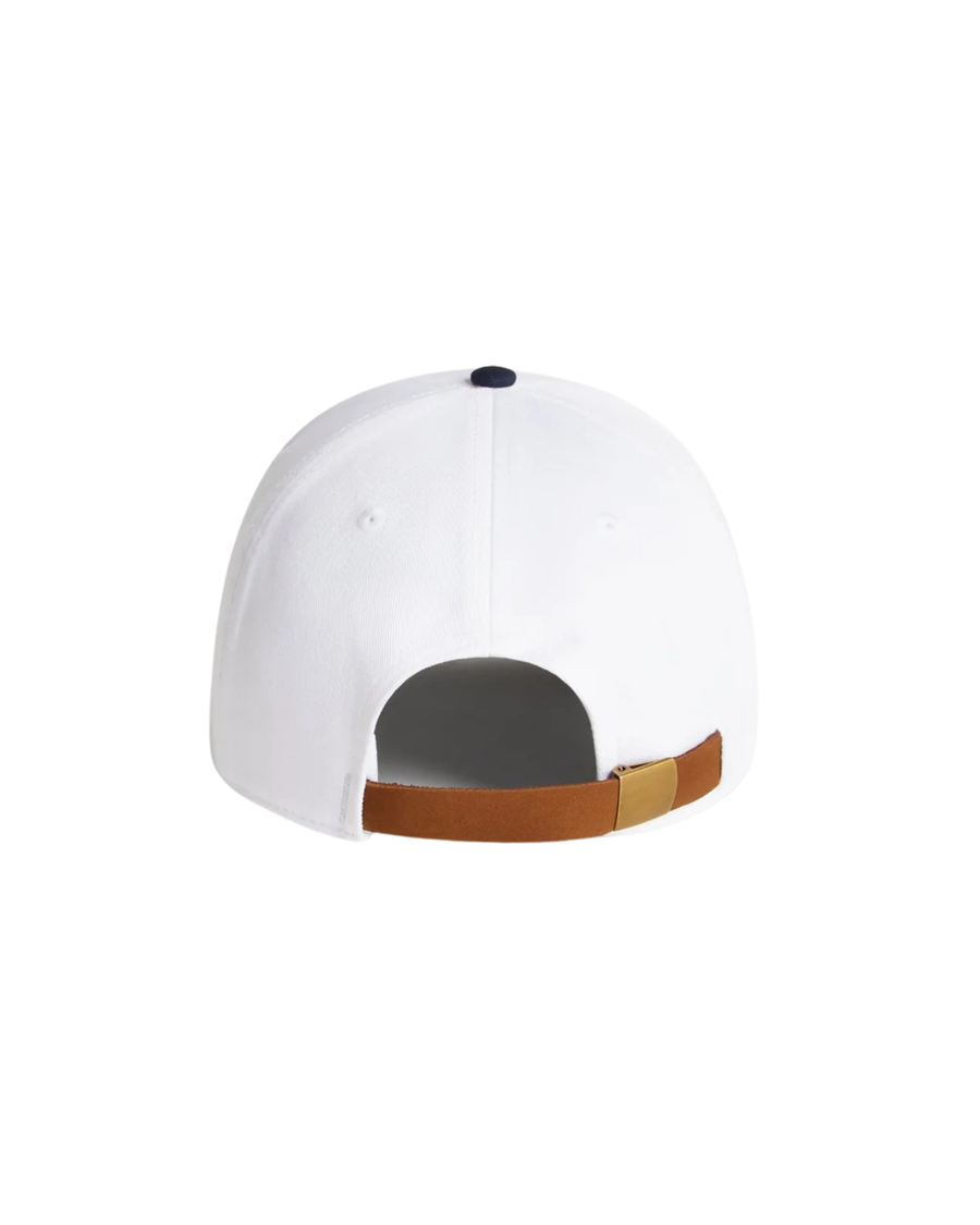 Boné Kith Script Two Tone Classic Nocturne Branco/Azul Marinho