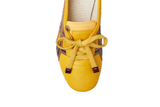 Tênis Onitsuka Tiger x Versace TAI-CHI Sakura Nappa Sneakers Brown Yellow Amarelo