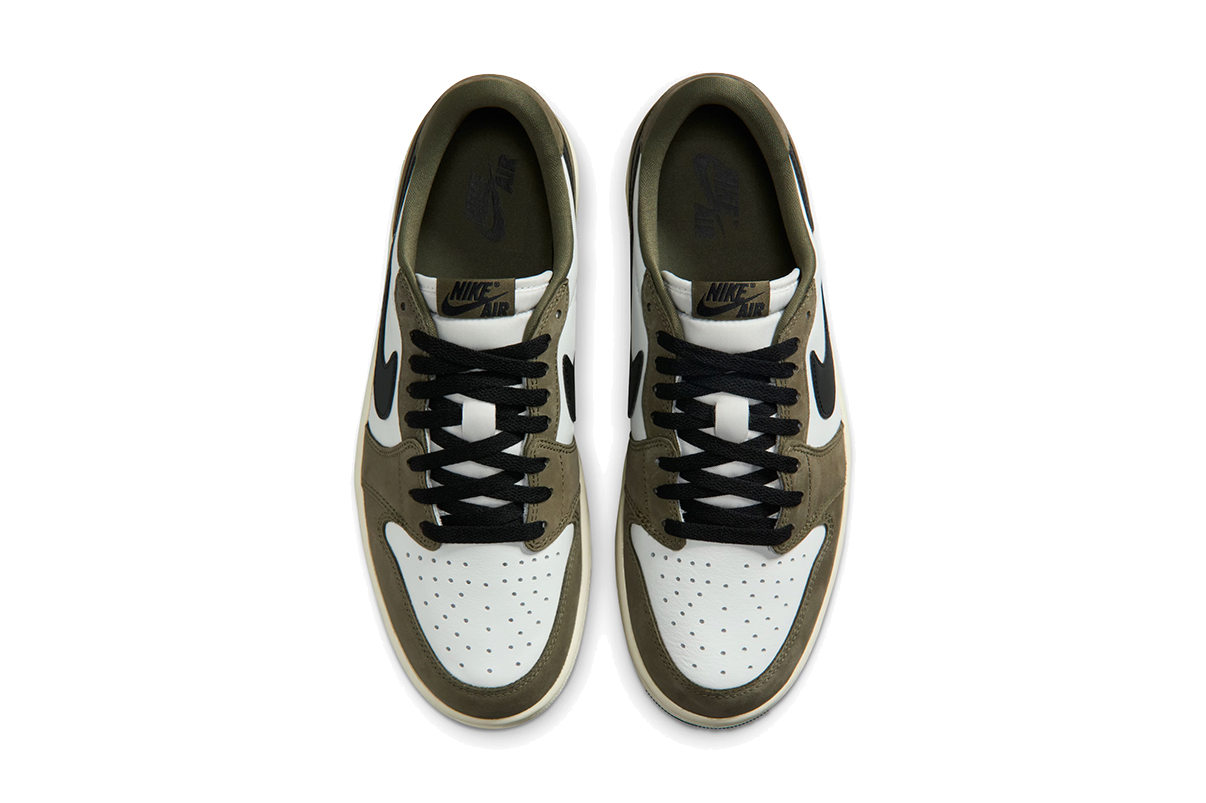 Tênis Nike Air Jordan 1 Low OG Olive Verde