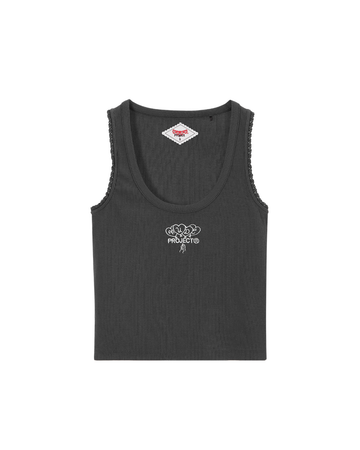 Top Nude Project Storm Tank Ash Cinza
