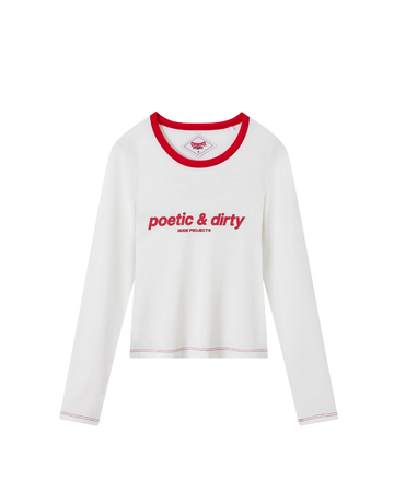Camiseta Manga Longa Nude Project Poetic