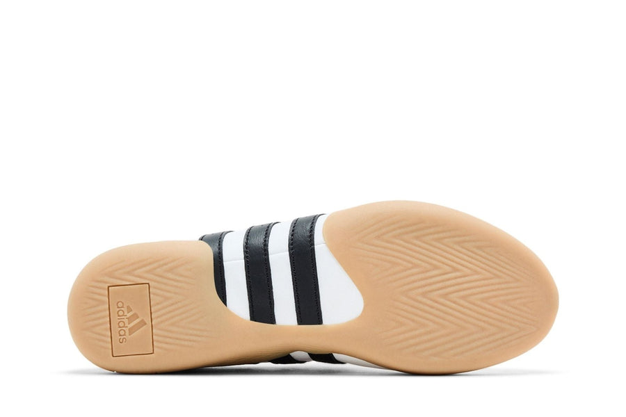 Vista traseira adidas Taekwondo Mei Ballet Branco e Preto