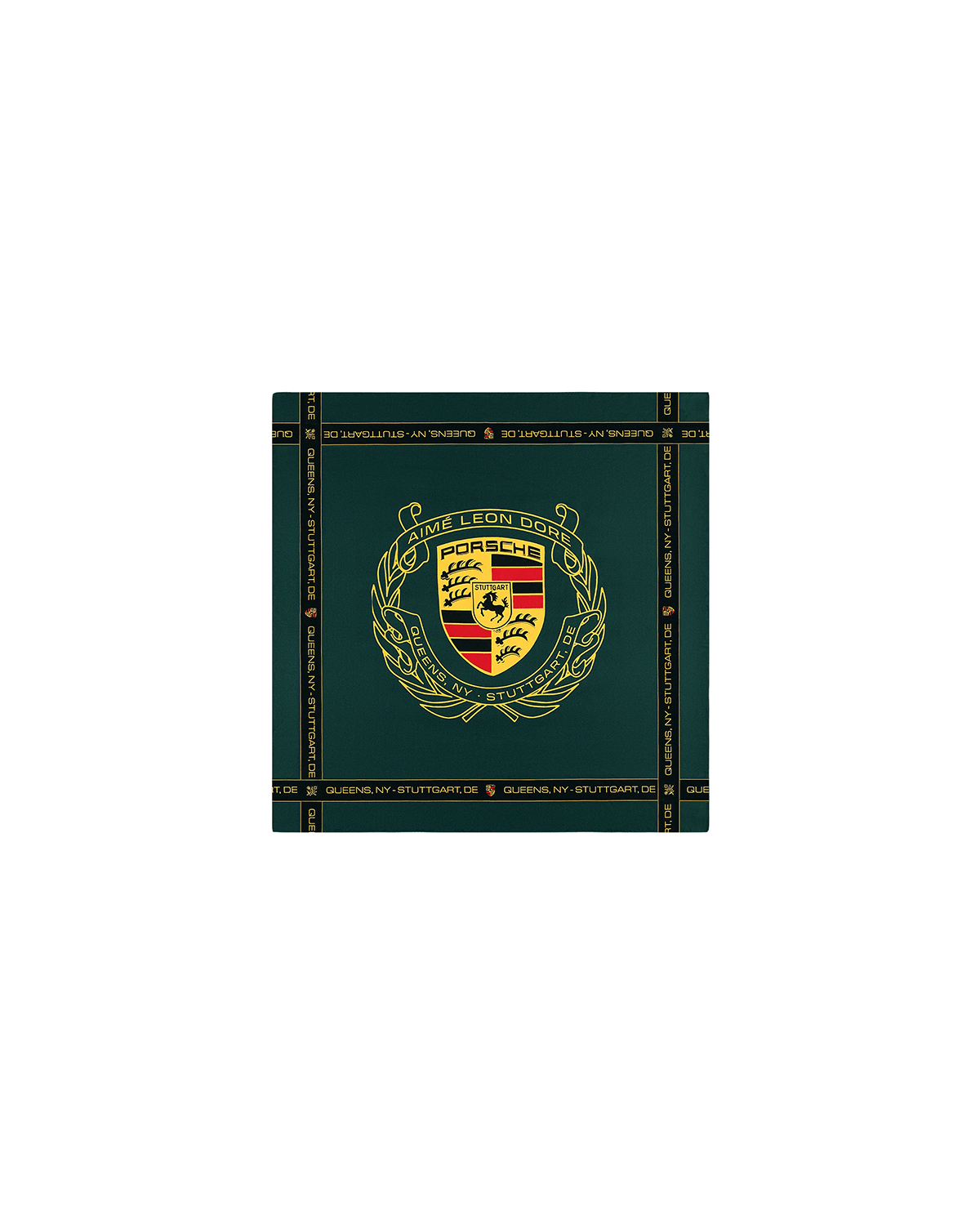 Bandana Aimé Leon Dore x Porsche Silk - Aimé Leon Dore - AIME102 - 1