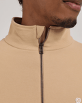 Blusa Slyce Classics Piquet Quarter Zip Bege - Slyce - SLQZVPA - 1