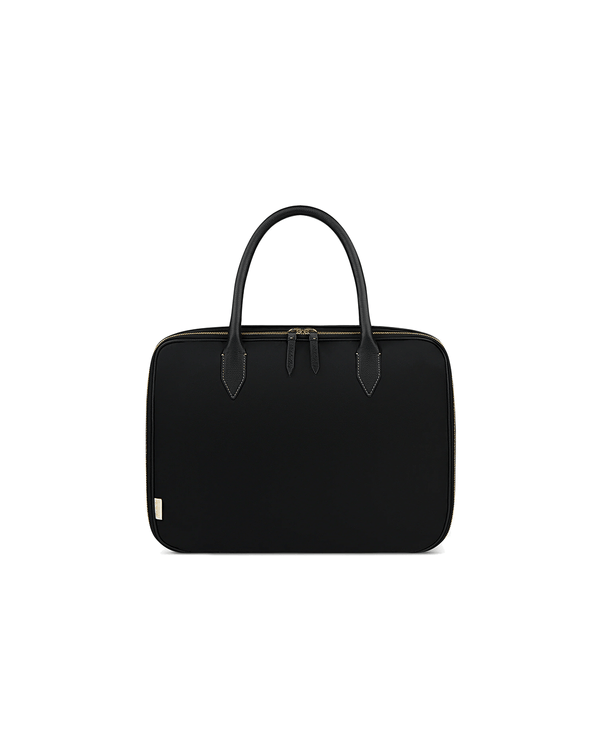 Bolsa Aimé Leon Dore x Porsche Nylon Briefcase Preto