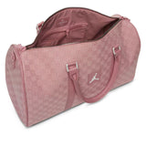 Vista traseira Bolsa Nike Air Jordan Monogram Duffle Bag Rosa