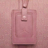 Vista superior Bolsa Nike Air Jordan Monogram Duffle Bag Rosa