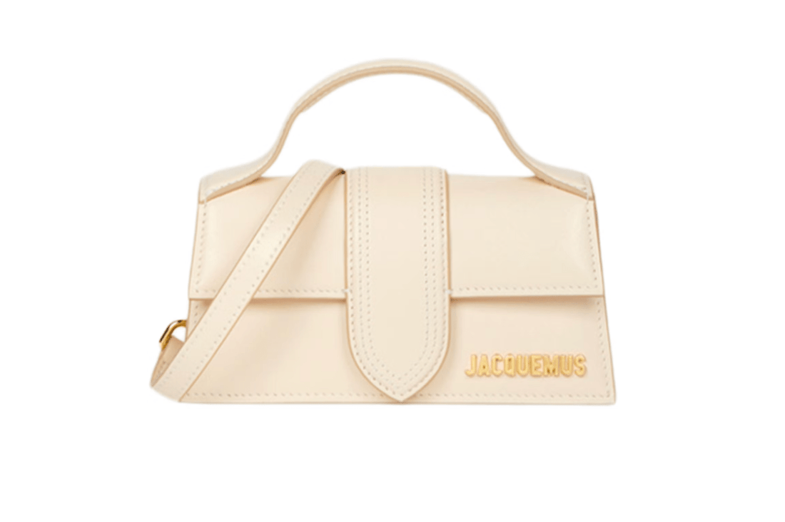 Bolsa Jacquemus Le Bambino Mini Flap Bag Ivory Bege - Jacquemus - JCQ011