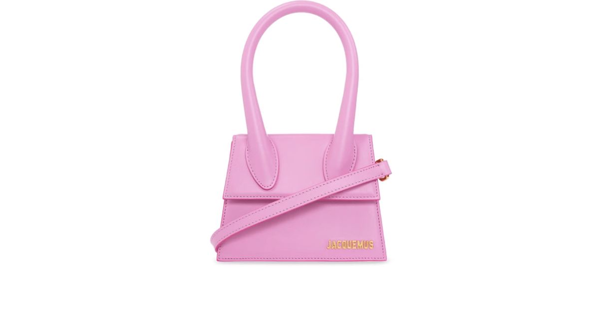 Bolsa Jacquemus Le Chiquito Moyen Bag Light Pink Rosa - LK