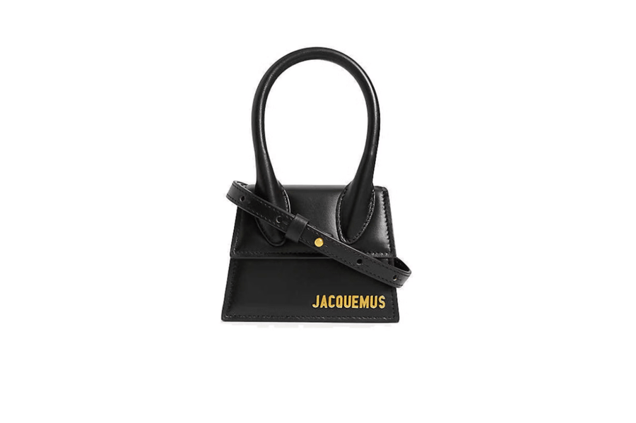Bolsa Jacquemus Le Chiquito Top Handle Bag Black Preto/Dourado - Jacquemus - JCQ002
