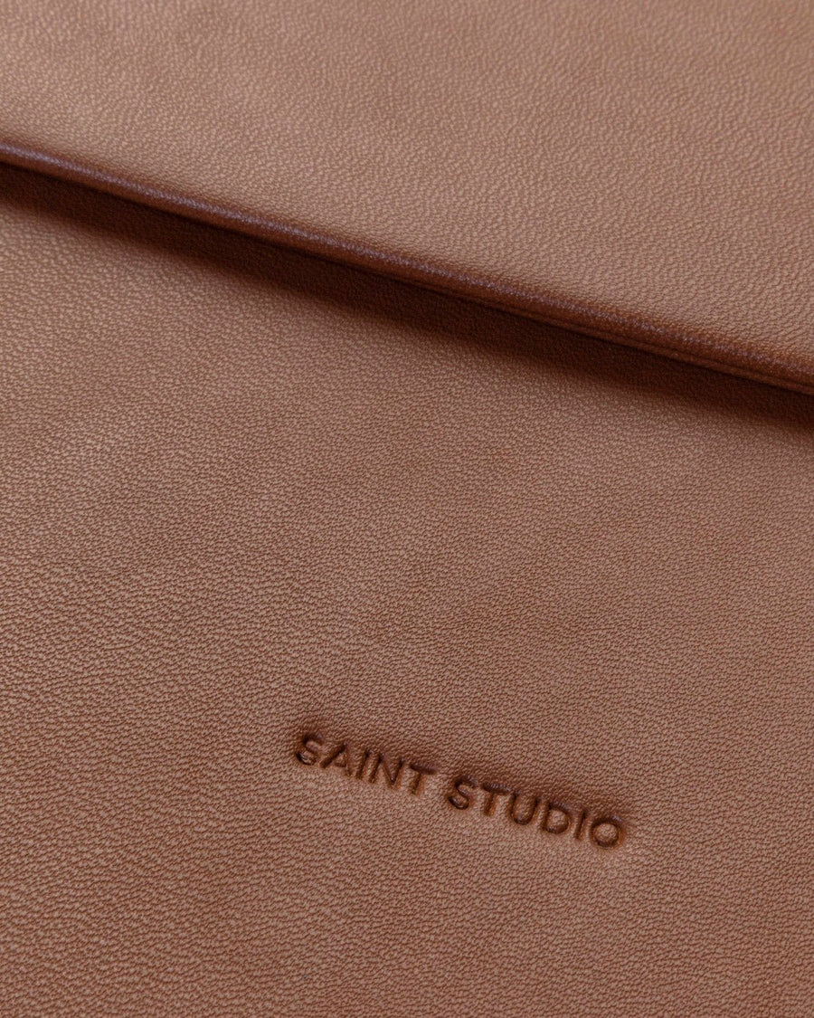 Vista traseira Bolsa Minimal Saint Studio Cacto Caramelo