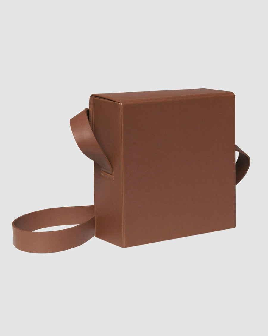 Vista frontal Bolsa Minimal Saint Studio Cacto Caramelo