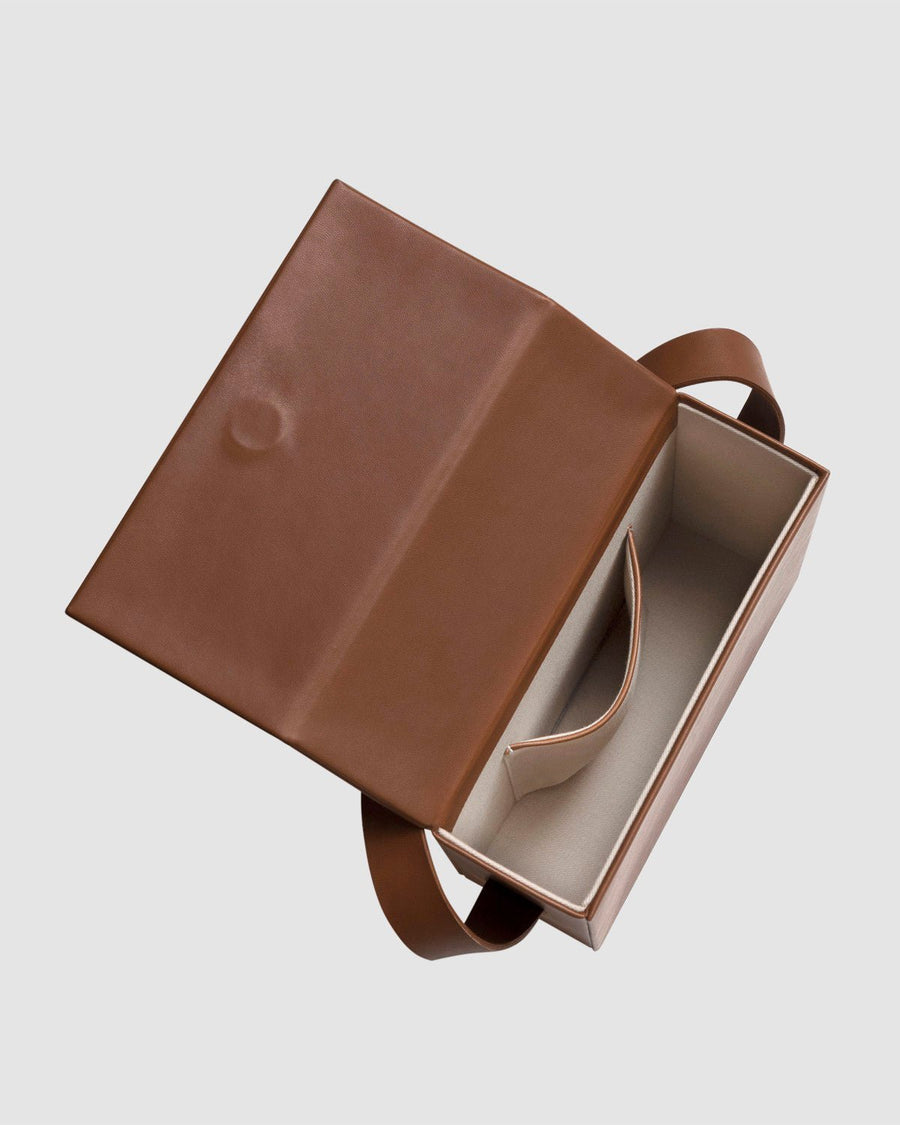 Vista superior Bolsa Minimal Saint Studio Cacto Caramelo