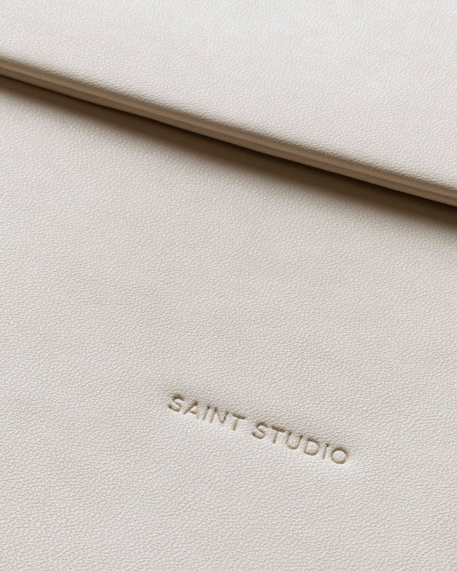 Vista traseira Bolsa Minimal Saint Studio Cacto Off White