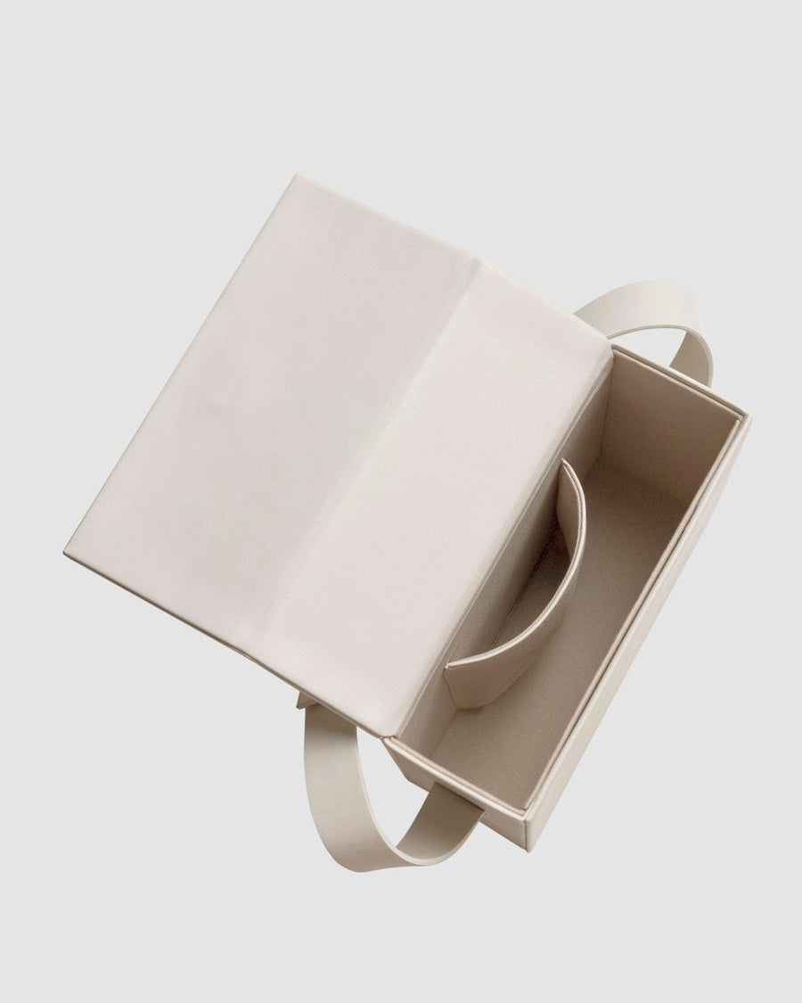 Vista superior Bolsa Minimal Saint Studio Cacto Off White