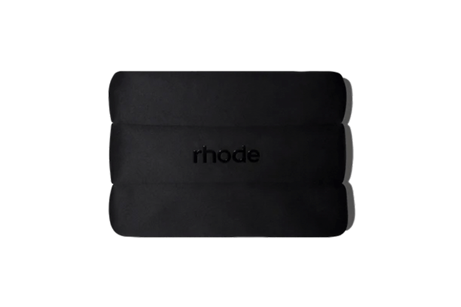 Bolsa Rhode Oversized Bubble Bag Black Preto em preto original na LK Sneakers