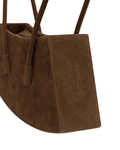 Bolsa Saint Studio Luci Cacto Suede Avelã Marrom - Saint Studio - ST49