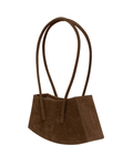 Bolsa Saint Studio Luci Cacto Suede Avelã Marrom - Saint Studio - ST49