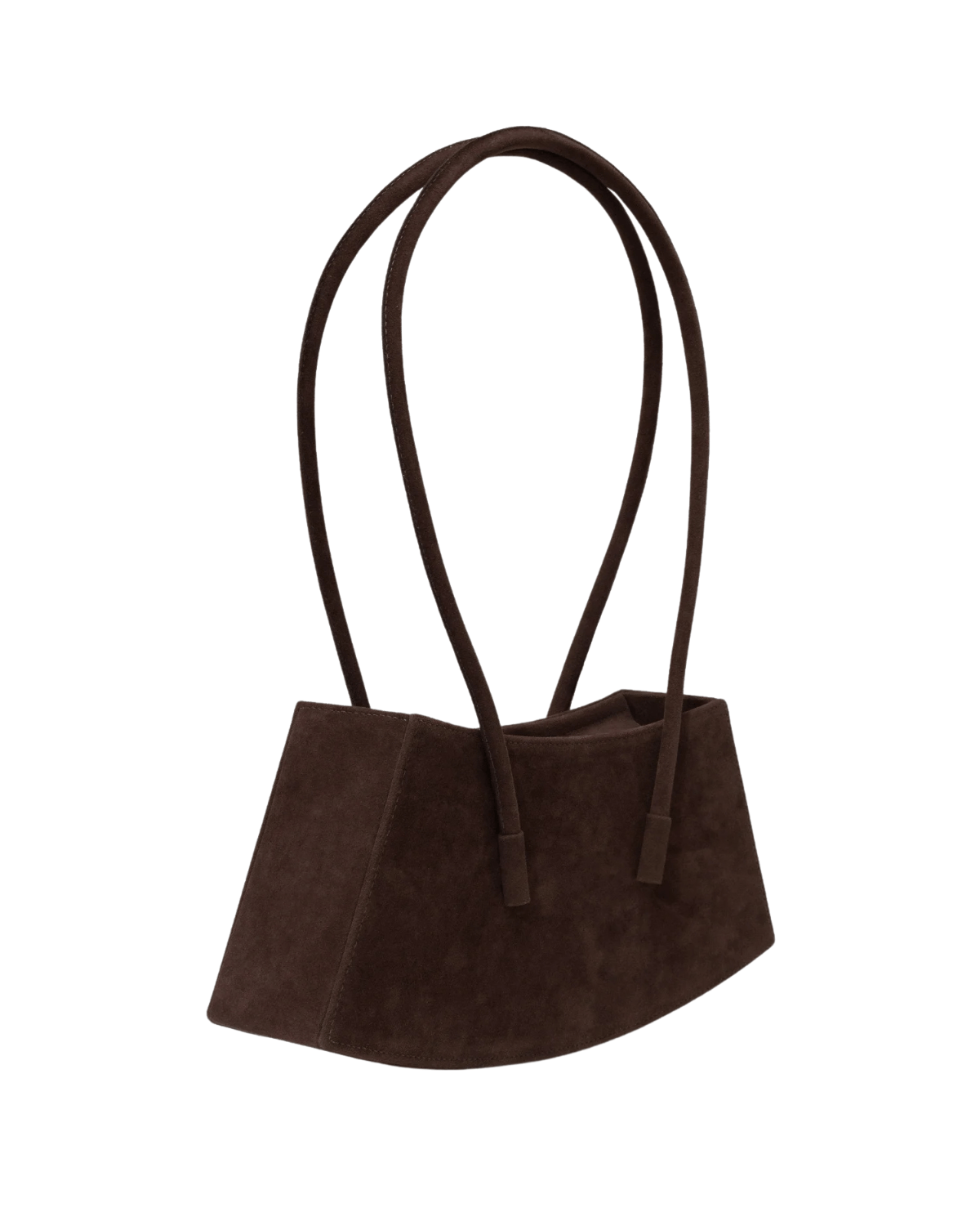 Bolsa Saint Studio Luci Cacto Suede Café Marrom - Saint Studio - ST50
