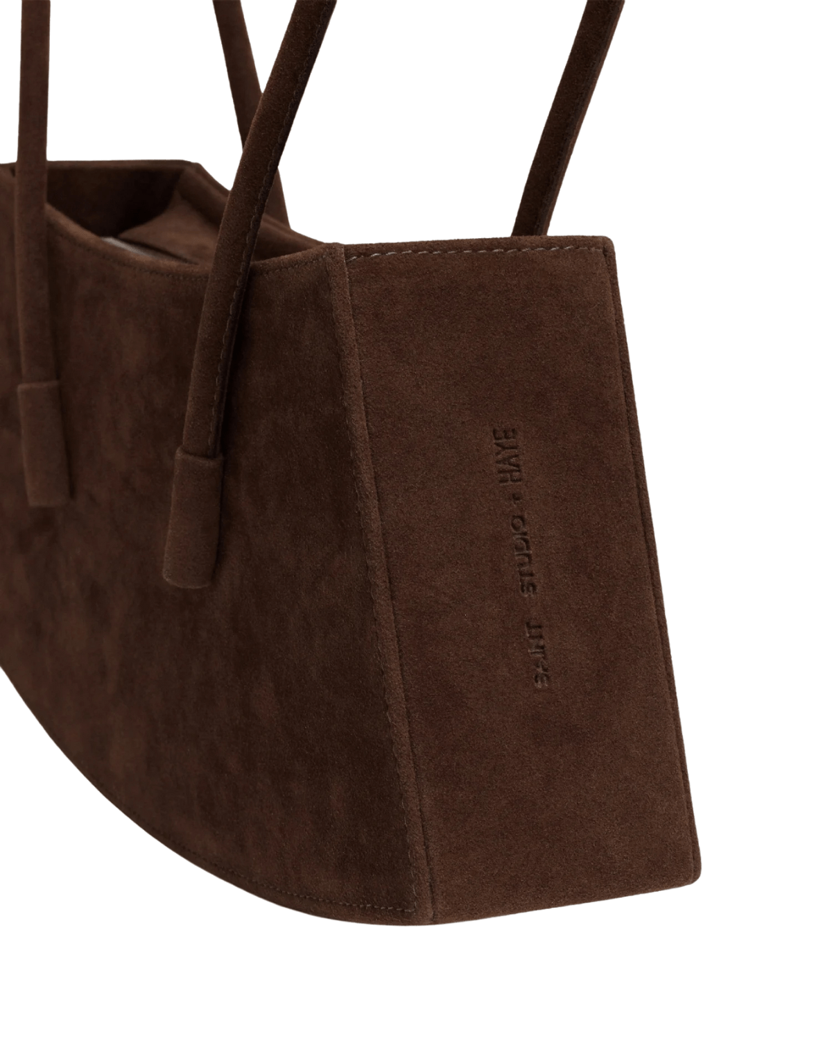 Bolsa Saint Studio Luci Cacto Suede Café Marrom - Saint Studio - ST50
