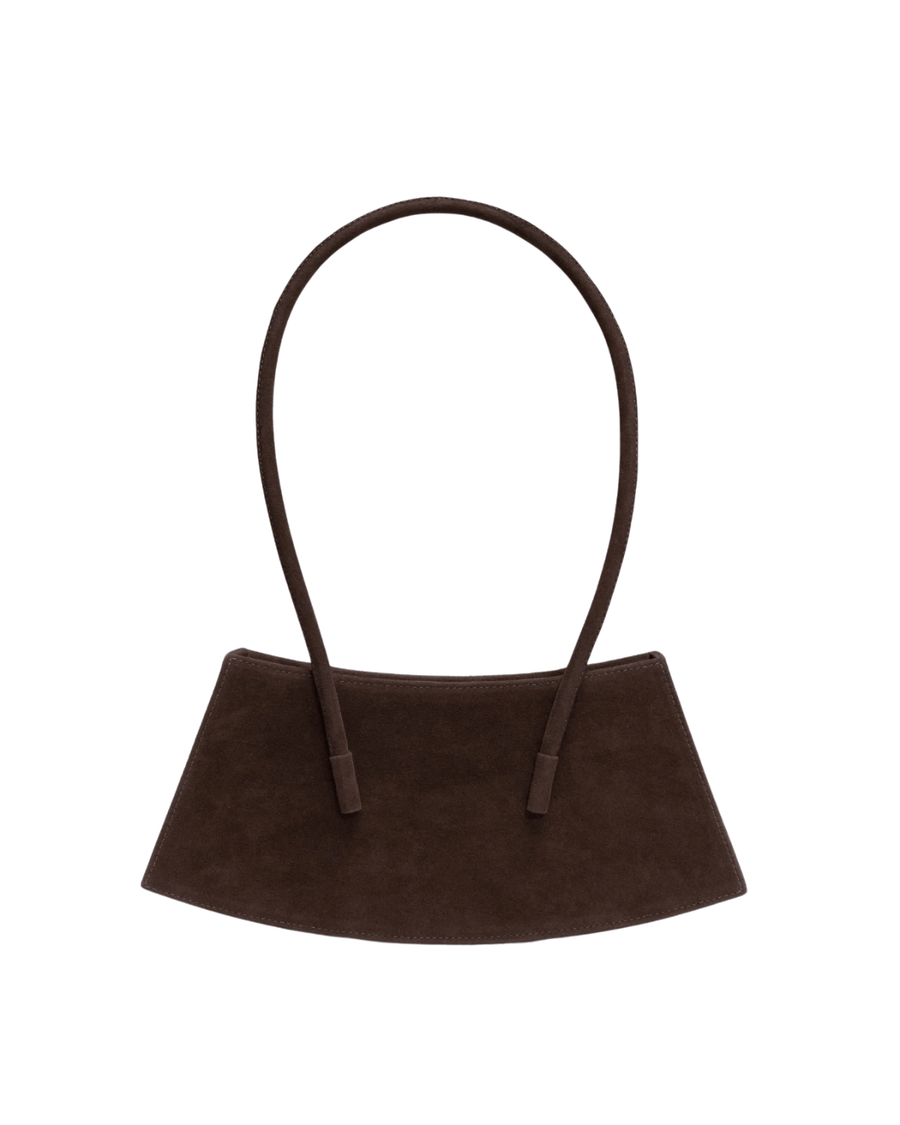 Bolsa Saint Studio Luci Cacto Suede Café Marrom em marrom original na LK Sneakers