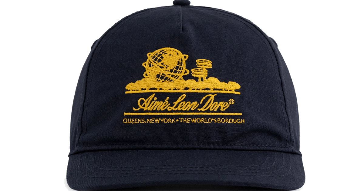 Boné 5 Panel Aimé Leon Dore Unisphere Azul - LK