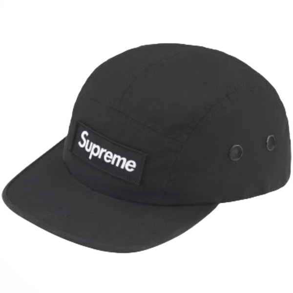 Boné 5 Panel Supreme Military Camp Cap Preto