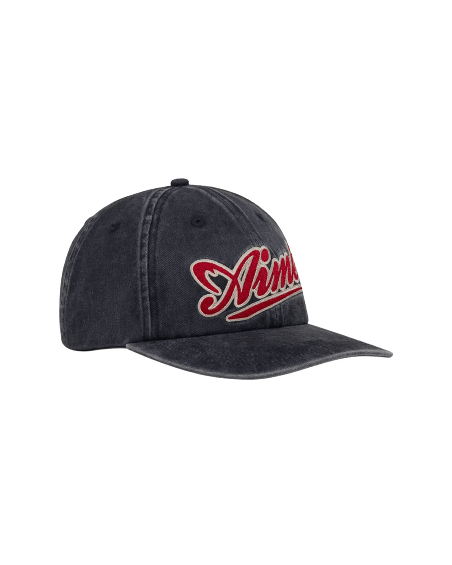 Vista lateral Boné 6 Panel Aimé Leon Dore Cycling Logo Azul