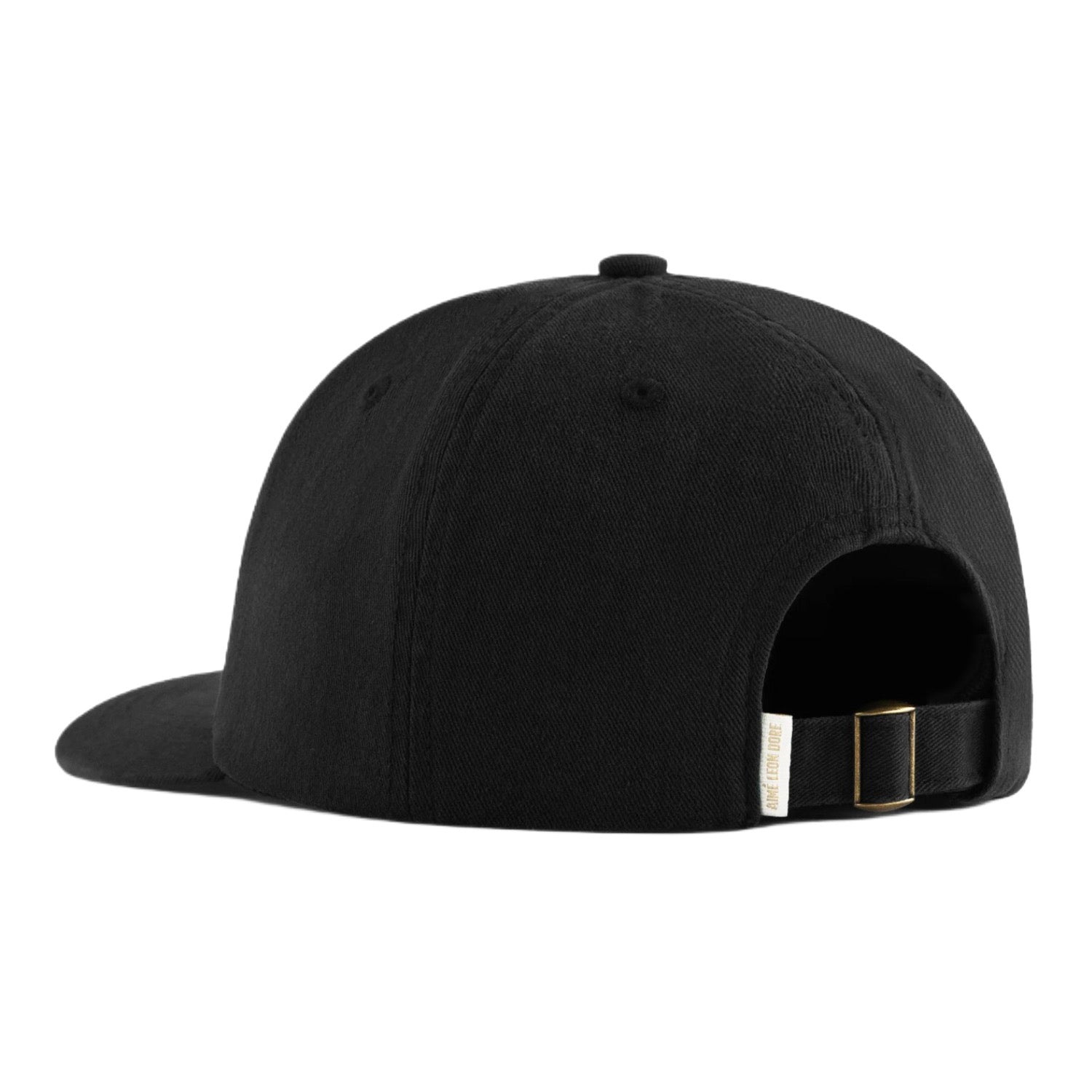 Boné 6 Panel Aimé Leon Dore Embroidered Logo Preto - Aimé Leon Dore - EMBROIDEREDBLK