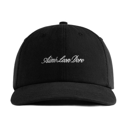 Boné 6 Panel Aimé Leon Dore Embroidered Logo Preto - Aimé Leon Dore - EMBROIDEREDBLK