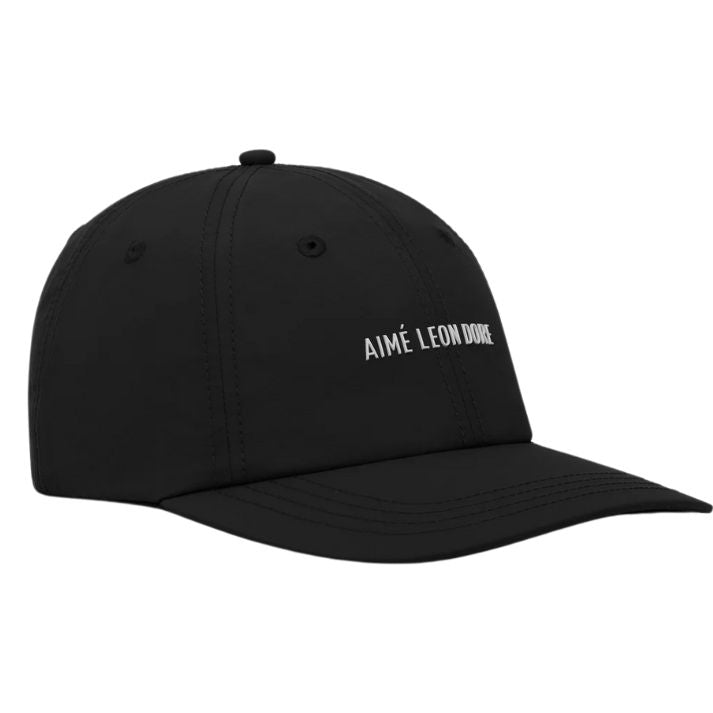 Boné 6 Panel Aimé Leon Dore Nylon Sport Preto - Aimé Leon Dore - Aime4