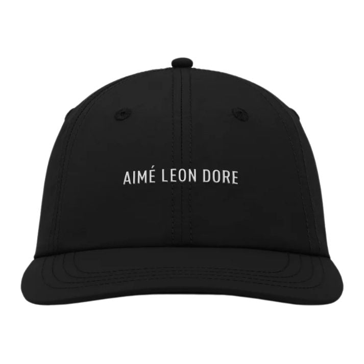 Boné 6 Panel Aimé Leon Dore Nylon Sport Preto - Aimé Leon Dore - Aime4