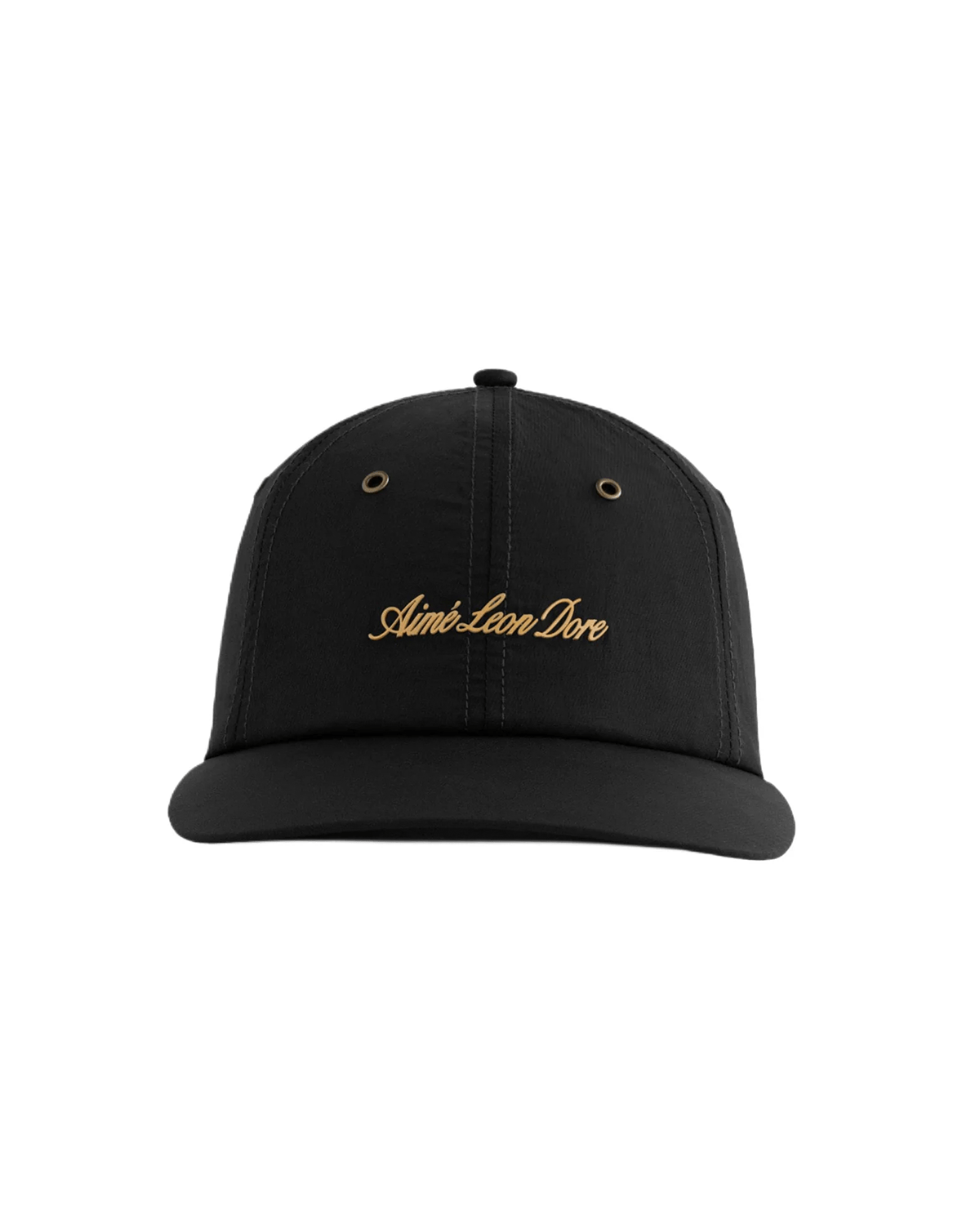 Boné 6 Panel Aimé Leon Dore Script Sport Black Preto - Boné - Aimé Leon Dore - SCRIPTSPORT