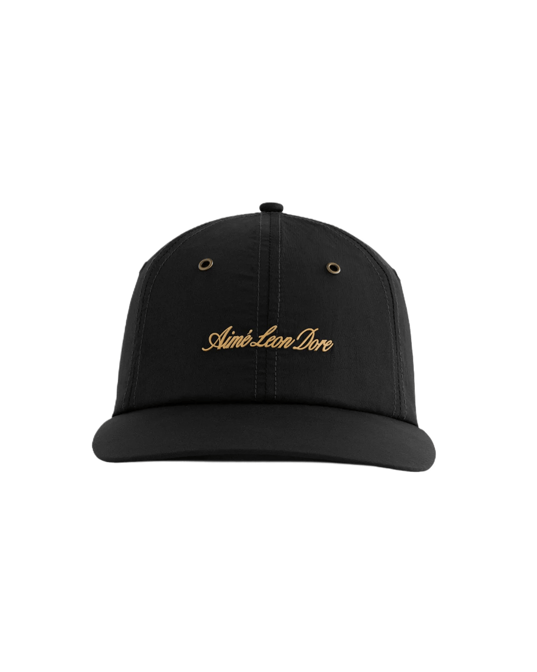 Boné 6 Panel Aimé Leon Dore Script Sport Black Preto - Boné - Aimé Leon Dore - SCRIPTSPORT